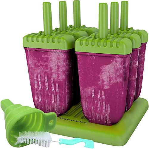 Moldes Para Paletas Con Palitos Ice Pop Maker | 6 Piezas De 