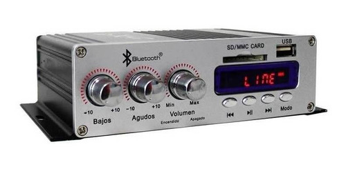 Amplificador Mini 4 Canales Bluetooth-sd-usb-fm