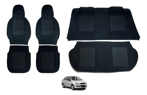 Fundas De Asientos Chevrolet Aveo 2012-2017