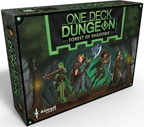 Juego De Mesa Asmadi Games One Deck Dungeon: Forest Of Shado