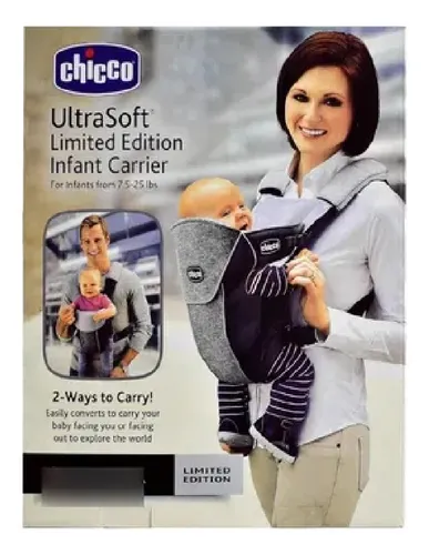 Canguro Bebé Chicco Ultrasoft Cargador Fular