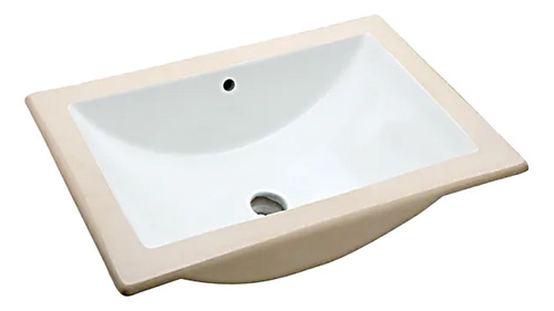 Lavabo Bajo Cubierta Marca Helvex  Blanco Lv Marcus Bc