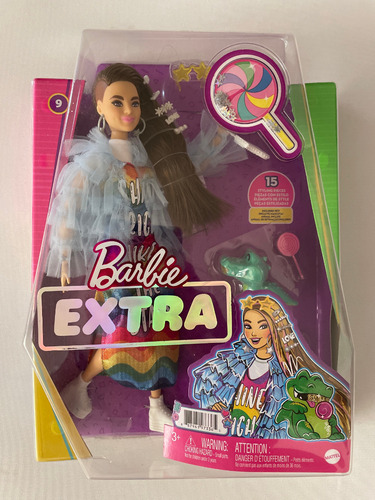 Barbie Extra Fashionista Like The Stars Muñeca Mattel 2022 (Usado)