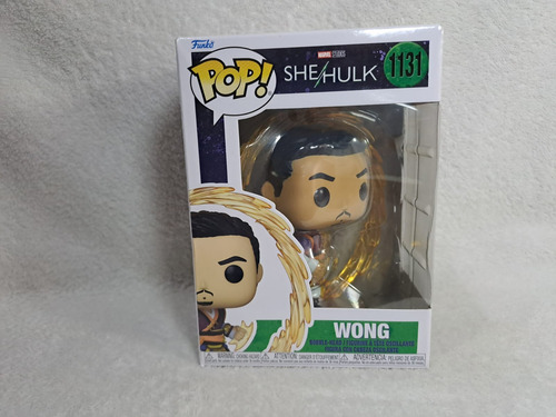 Funko Pop Marvel: Serie She Hulk, Wong 1131 (Usado)