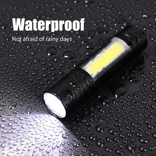 Linterna Led Recargable De Bolsillo Para Exteriores