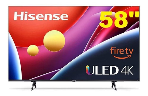 Smart TV Hisense U6 Series 58U6HF LCD Fire TV 4K 58" 120V