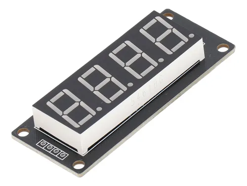 Módulo Digital Led, Pantalla De Segmentos De 4 Piezas, 4 Bit