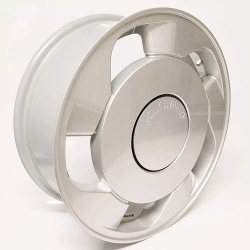 Roda 17 4x100 Orbital Aro 17 + Bicos (jogo) Cor Plata Diamantado