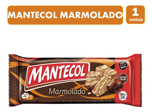 Mantecol Marmolado Con Más Cacao - Sin Gluten (111 Gramos)