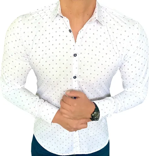 Camisas slim fit hombre mercadolibre sales