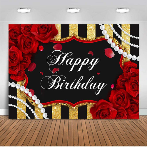 Fondo De Feliz Cumpleaños Para Cumpleaños De Mujer, 7...