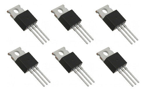 Transistor Mosfet Irf740 Ch N Irf 740 To-220 Kit C/ 10 Peças