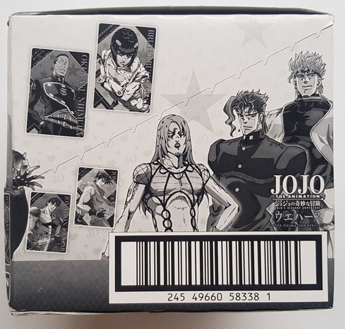 Imagen 3 de 10 de Jojo's Bizarre Adventure The Animation Special Bandai Wafer