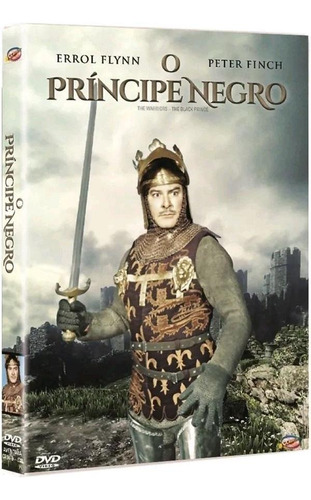 O Príncipe Negro - Dvd - Errol Flynn - Joanne Dru