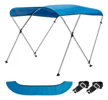 Comprar Toldo Impermeable 3 Arcos Para Barco Con Marco De Aluminio