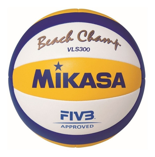 Pelota Beach Volley Mikasa Vls300 Oficial Fivb Cuero Cuotas
