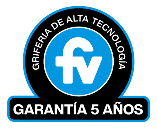 Grifería De Bacha Fv Arizona 0181/b1 Color Cromo Fv
