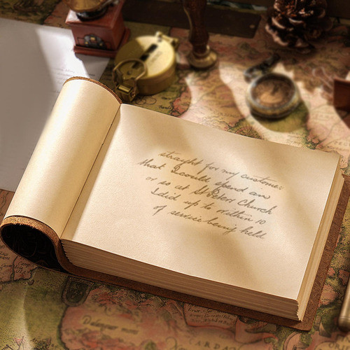 Bloc De Notas De Escritura Cuaderno De Sección Horizontal