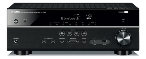 Receptor Av Yamaha Rx-v385 5.1 Canales 4k Ultra Hd Con Bluet