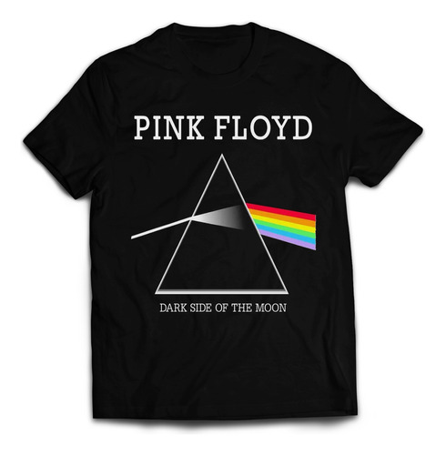 Polera Estampada Pink Floyd -dark Side Of The Moon-rock