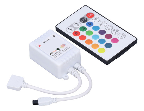 Controlador De Led: Controle Remoto Inteligente Rgb De 24 Te