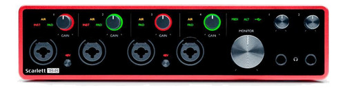 Interface De Aúdio Focusrite Scarlett 18i8 3rd Geração Usb