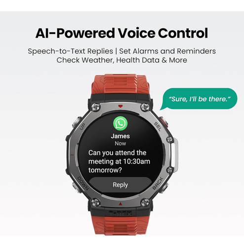 Amazfit T-rex 3 Reloj Inteligente Robusto/militar De 48 Mm,