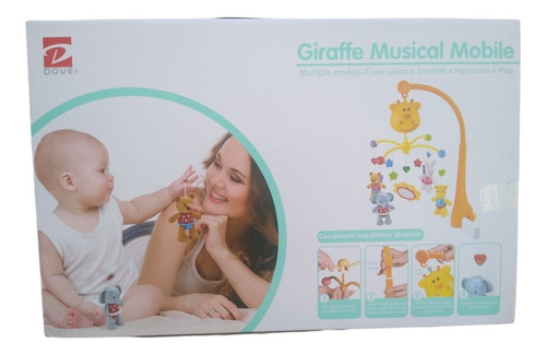 Imagen 6 de 8 de Cunero Móvil Multifuncional Goodway Music Bed Bell