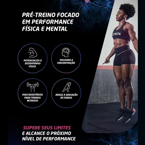 Pré Treino Nervous Sabor Pink Lemonade - Nutrata 300g