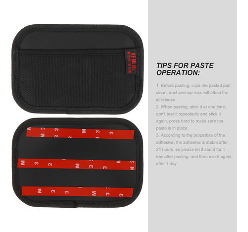 Organizador De Almacenamiento Adhesivo Para Coche, 2 Unidade