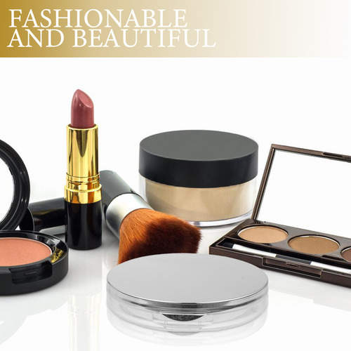 Polvo De Maquillaje Reutilizable Mir En Estuche Ultrafino Y