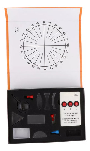Kit De Lentes Ópticas Físicas, Equipo De Laboratorio