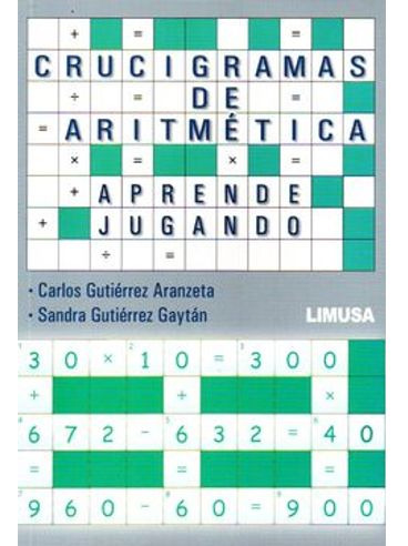 Libro Crucigramas De Aritmetica