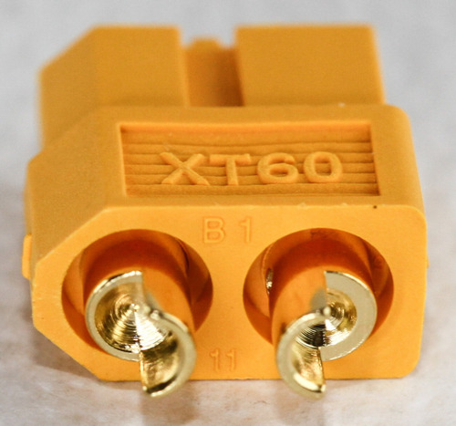 Conector Xt-60 Xt60 Ficha Bateria Hembra 500v 30a 30amp Htec