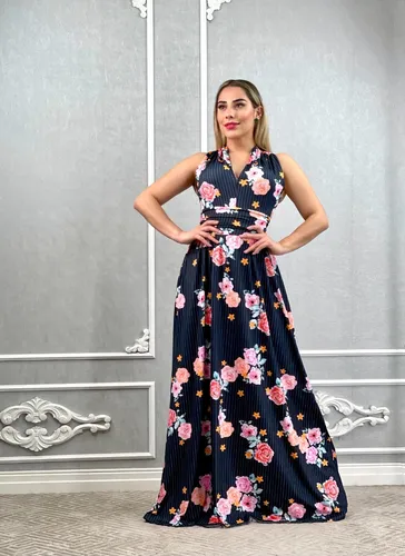 Mercado livre vestido longo cheap florido