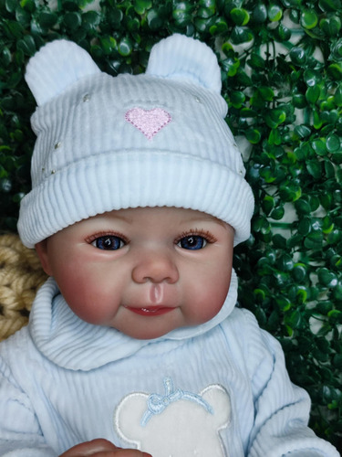 Bebe Reborn Original Muñeca Vinilo Completo 45 Cm Doll Fily