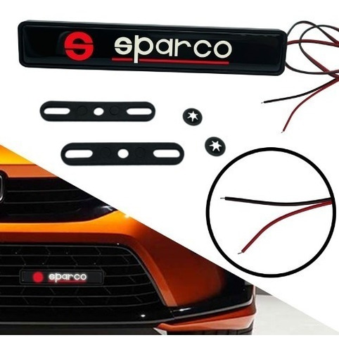 Emblema Led De Parrilla Sparco