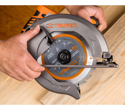 Sierra Circular, 7-1/4', Profesional, 1500 W Truper 11004
