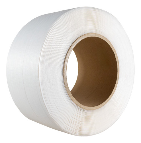 Fleje De Polipropileno Automático De 1/2 10kg Color Blanco