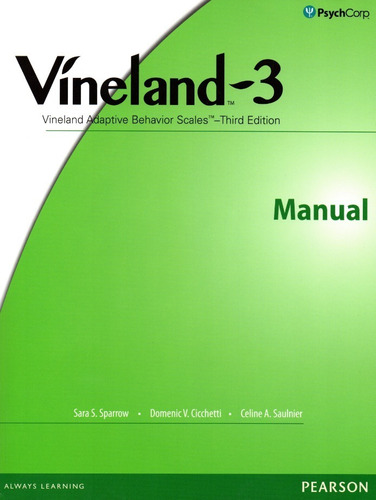Vineland-3 Conducta Adaptativa + Software