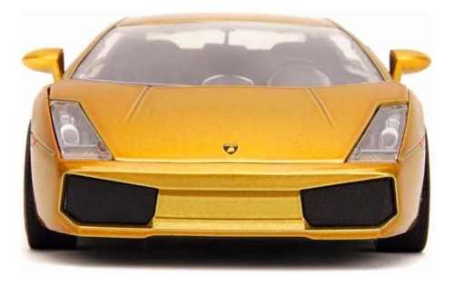 Lamborghini Gallardo Rápido Y Furioso X 1:24 Jada Colección Color Dorado
