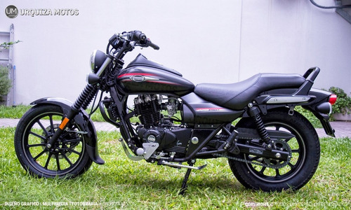 Moto Custom Bajaj Avenger 220 Street Chopper Urquiza Motos