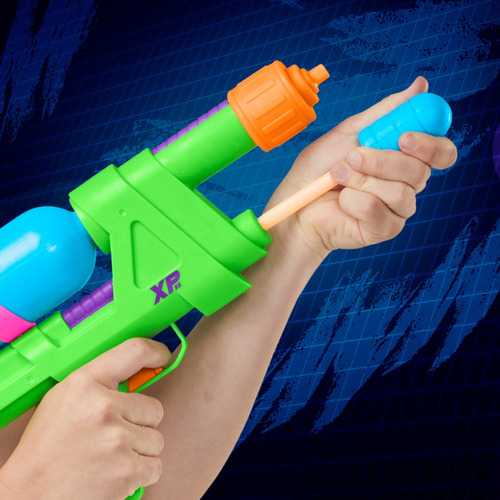 Nerf Super Soaker Lanzador De Agua Xp55 Verde