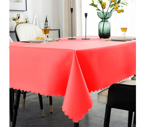 Mantel Ecocuero Oferta! Rojo