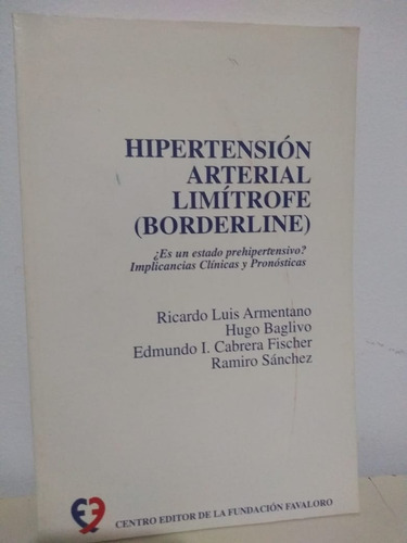 Hipertension Arterial Limitrofe (bordeline) Libreria  Merl 