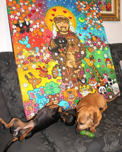 Imagem 7 de 10 de Quadros Personalizados Andreza Katsani, Sua História Em Arte