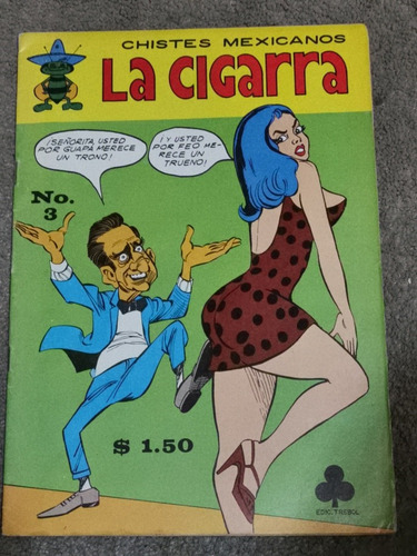  Comic La Cigarra Chistes Mexicanos Número 3