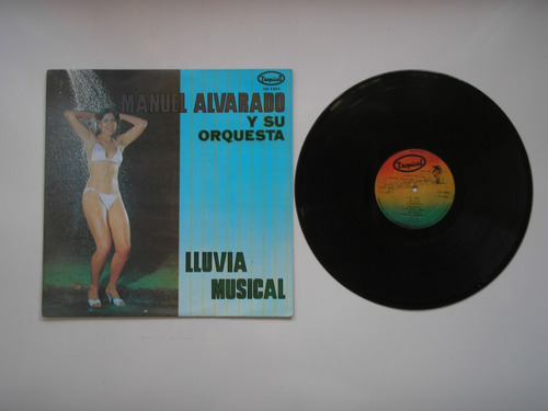  Manuel Alvarado Lluvia Musical Lp Vinilo Nuevo Colombia1970