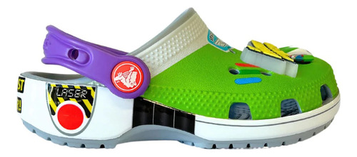 Sandália Crocs Toy Story Buzz Infantil Verde Original