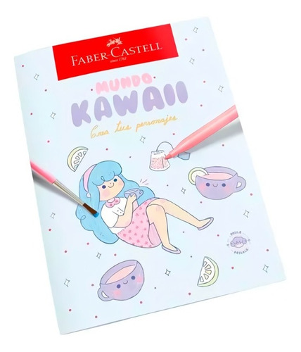 Libro Mundo Kawaii Faber Castell